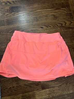 Lululemon Neon Coral skirt